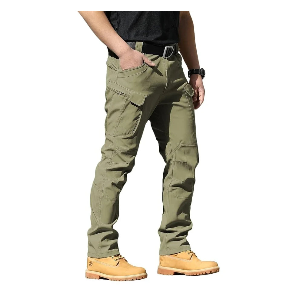 Men's Fleece-Lined Tactical Cargo Pants