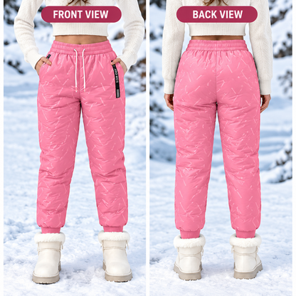 Women’s Warm Waterproof Fleece-Lined Winter Pants