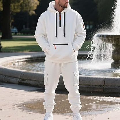 🏃‍Black Friday Sale⚡ Men’s Fleece-Lined 2-Piece Tracksuit