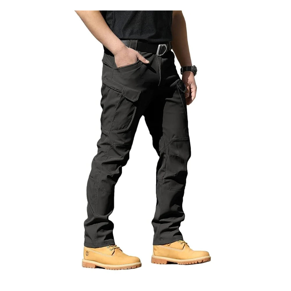 Men's Fleece-Lined Tactical Cargo Pants