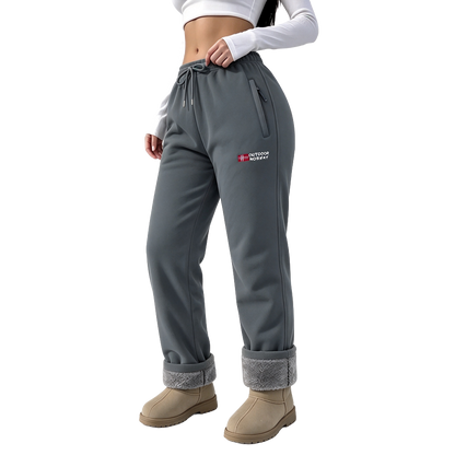 Women's Fleece-Lined Warm Long Pants
