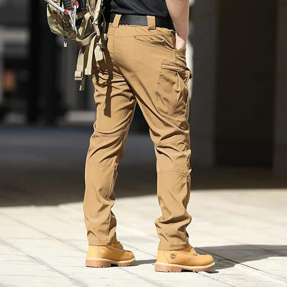 Men's Fleece-Lined Tactical Cargo Pants