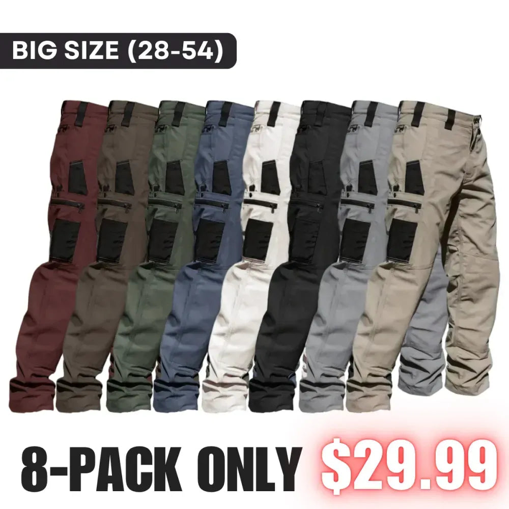 🔥 Clearance Sale | Men's Loose-Fit Utility Jeans – Limited Stock