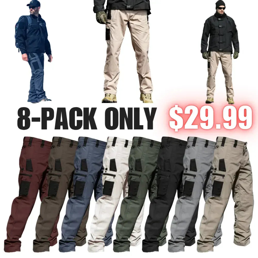 🔥 Clearance Sale | Men's Loose-Fit Utility Jeans – Limited Stock