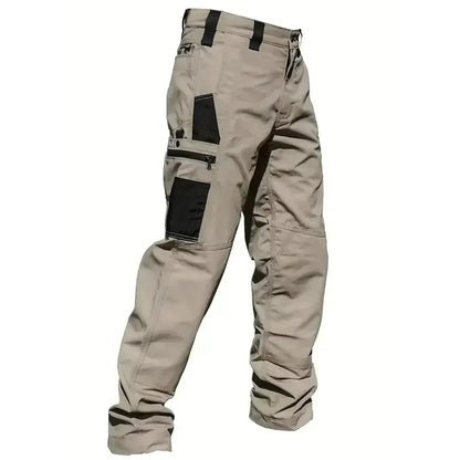 🔥 16-Pack Only $35 🔥 Men's Heavy-Duty Tactical Work Pants – 10 Pockets, Zippered & Water-Resistant