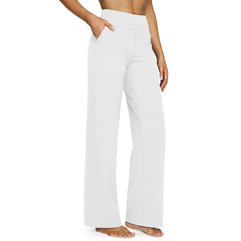 ⚡Women's High-Waisted Business Casual Wide Leg Pants with Pockets