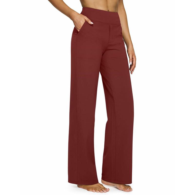 ⚡Women's High-Waisted Business Casual Wide Leg Pants with Pockets