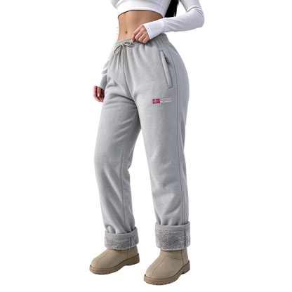 Women's Fleece-Lined Warm Long Pants