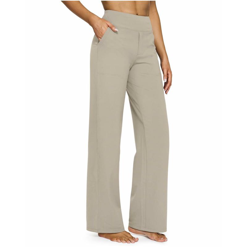 ⚡Women's High-Waisted Business Casual Wide Leg Pants with Pockets